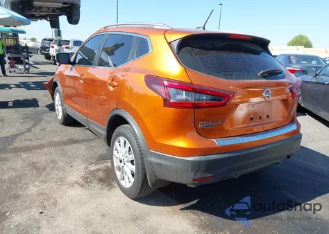 2022 Nissan Rogue Sport Sv Fwd Xtronic Cvt из США, поврежденный, VIN JN1BJ1BV9NW348097